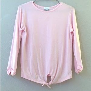 old navy long sleeved pink t-shirt